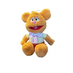 Disney Muppet Babies Fozzie Plush Authentic 14” Talking Shaking Collectible